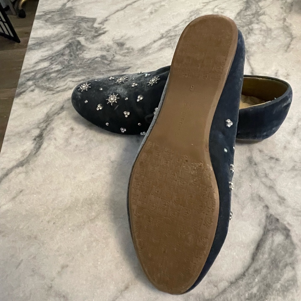 Birdies Ocean blue slippers - Picture 2 of 5